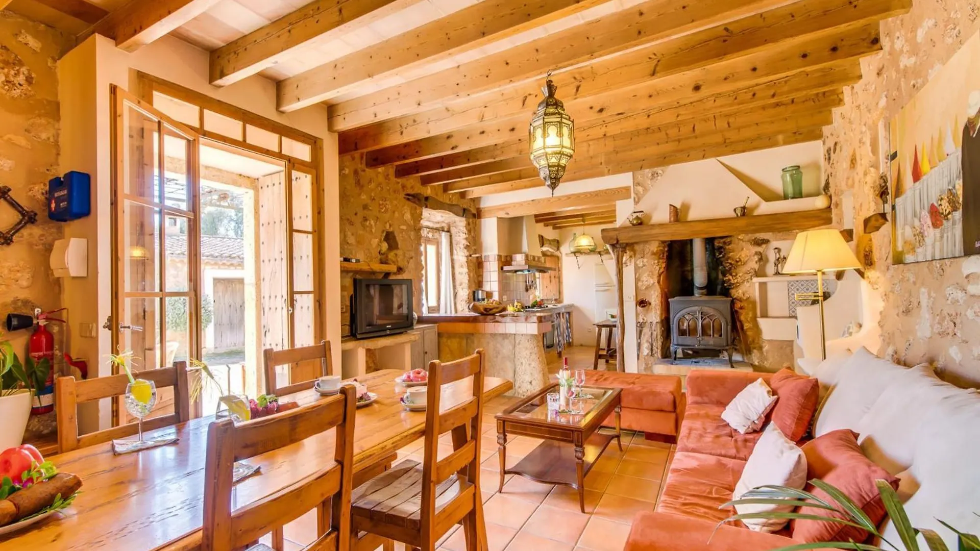 Hébergement de vacances Charming Country House With Pool View Sencelles
